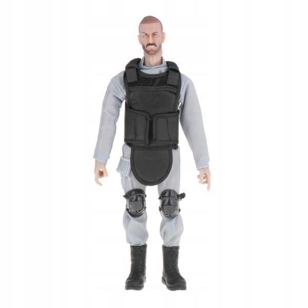 12 Action Figures Play Set, 1:6 Scale Model Soldiers Action Figure, Grey