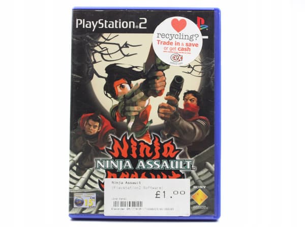 NINJA ASSAULT PS2 PlayStation 2 (PS2) boxed