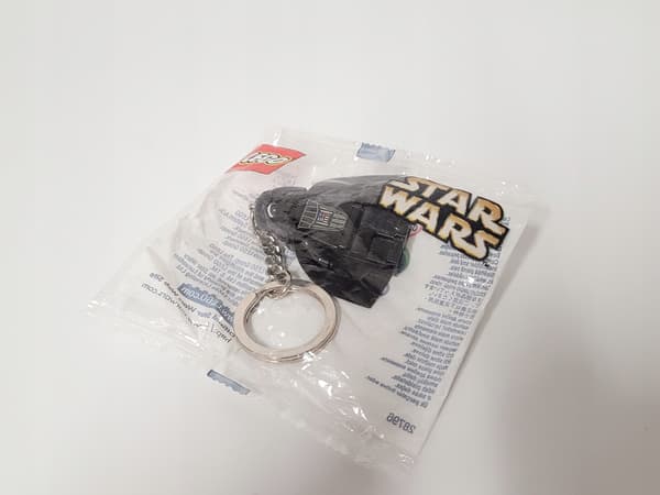 Lego Star Wars Darth Vader keyring, polybag, MISB, 1999