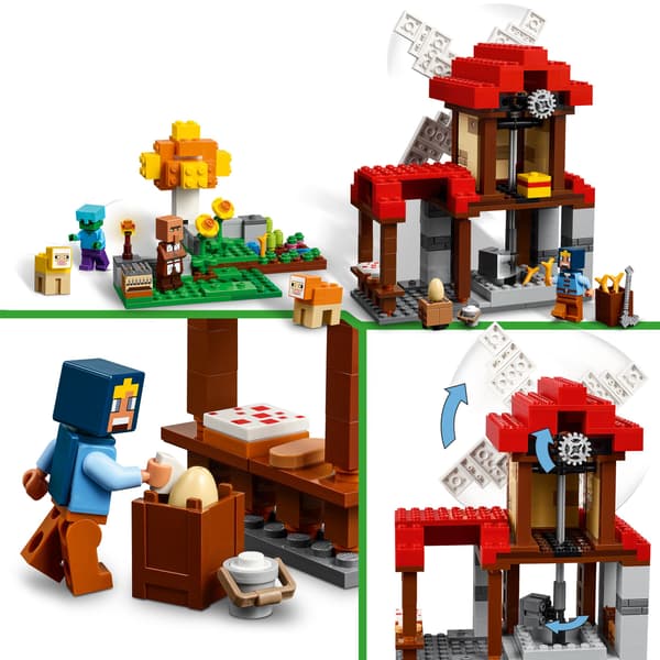 LEGO Minecraft 21262 Farm with Windmill