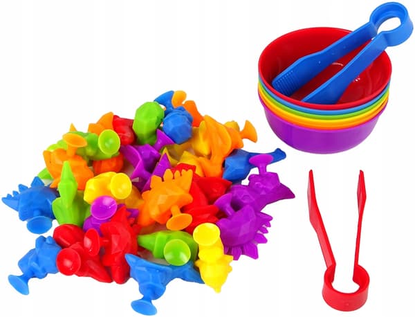 MEGA DINOSAUR TUBE FOR LEARNING COLOURS AND NUMBERS