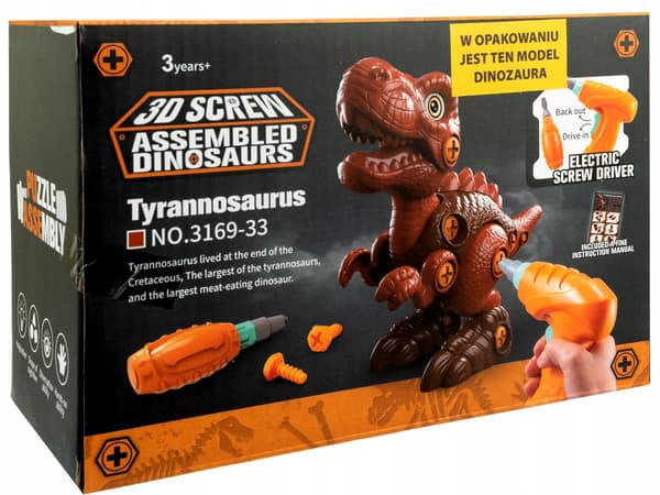 Assemble-Your-Own Dinosaur: Little Builder – Take-Apart Set