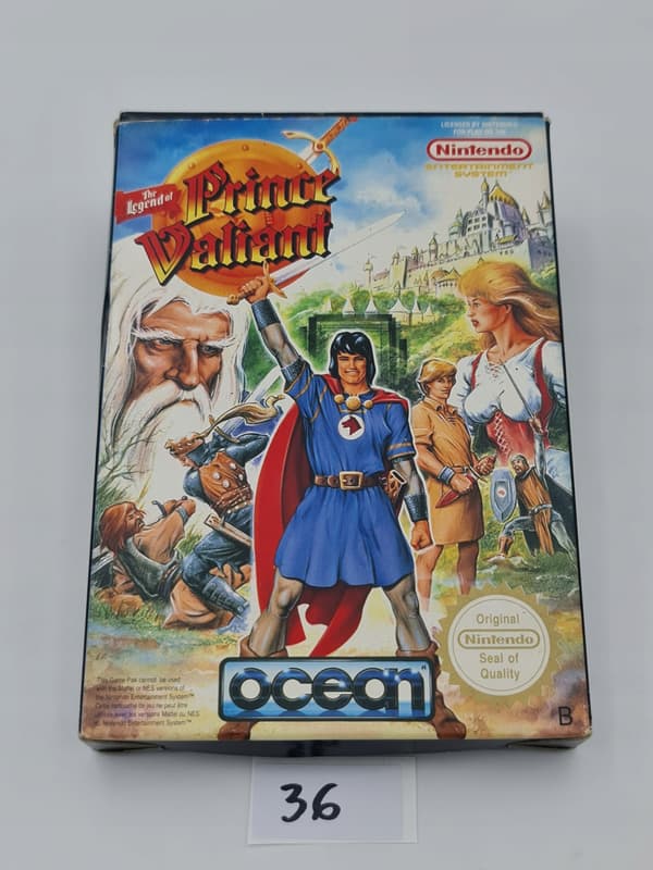 NINTENDO NES PRINCE VALIANT