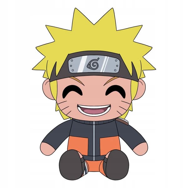 Naruto Shippuden Plush Figure: Naruto, 22 cm