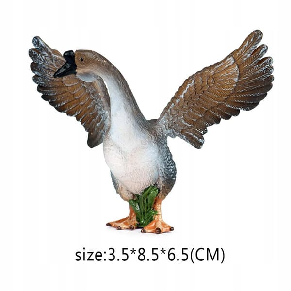 Wilflife Goose Model Figurine Educational Toy Gift for