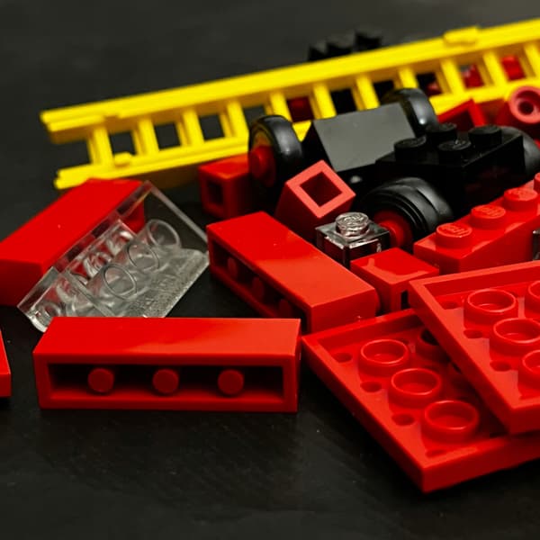 640 LEGO Fire Engine with Ladder