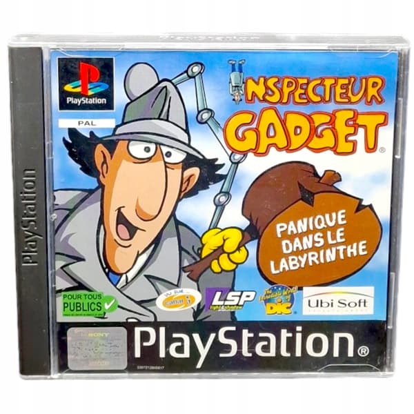 Inspector Gadget for Sony PlayStation (PSX) – a retro game