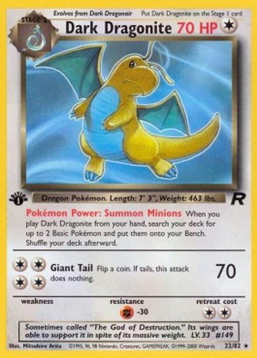 Pokemon Dark Dragonite