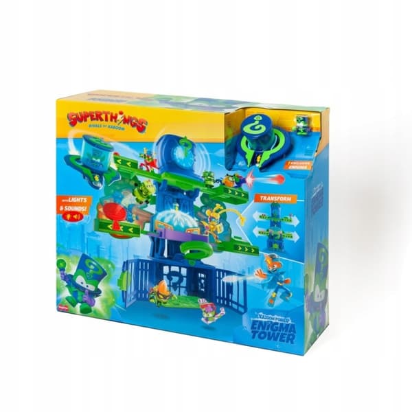 Magicbox Enigma Tower Toy Set, 40x46 cm, multicoloured, with a figure, 3+