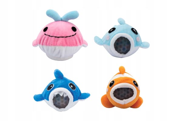 Soft, squishy sea creature, 10 cm, set of 12