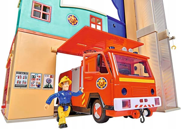 SIMBA 109252577038 FIREMAN SAM FIRE STATION
