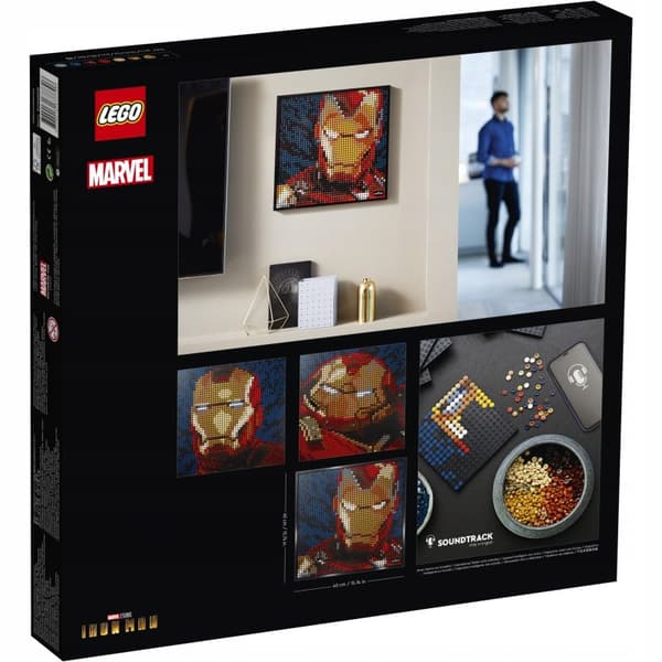 LEGO ART 31199 IRON MAN BY MARVEL