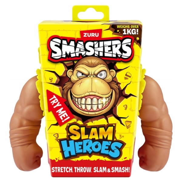 SMASHERS SLAM HEROES GORILLA SERIES 1 SET – GORILLA AND MONKEY FIGURES SET