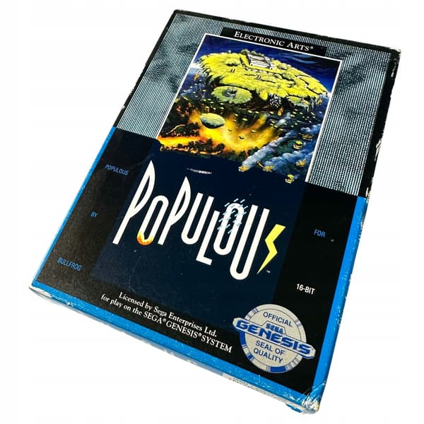 Populous | SEGA GENESIS | MEGA DRIVE | 3xA SET