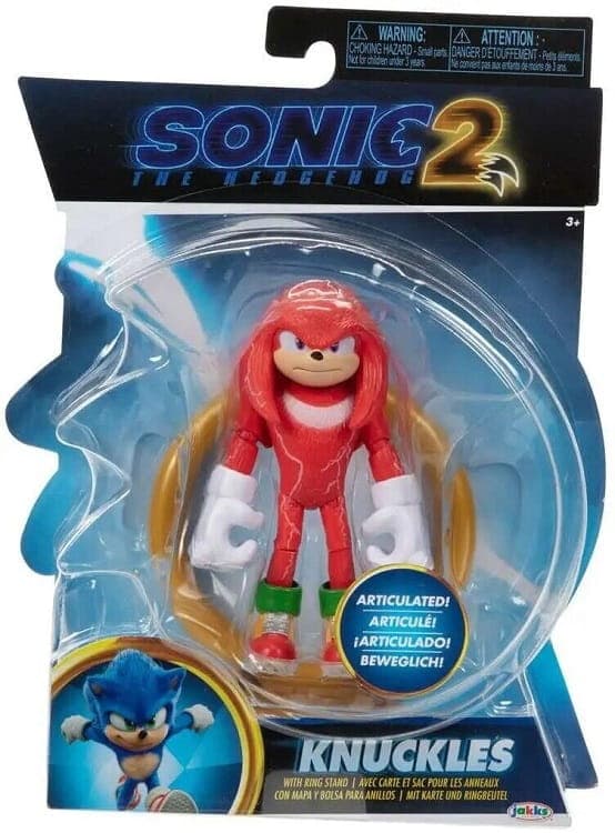 SONIC 41496 Knuckles figure with accessories