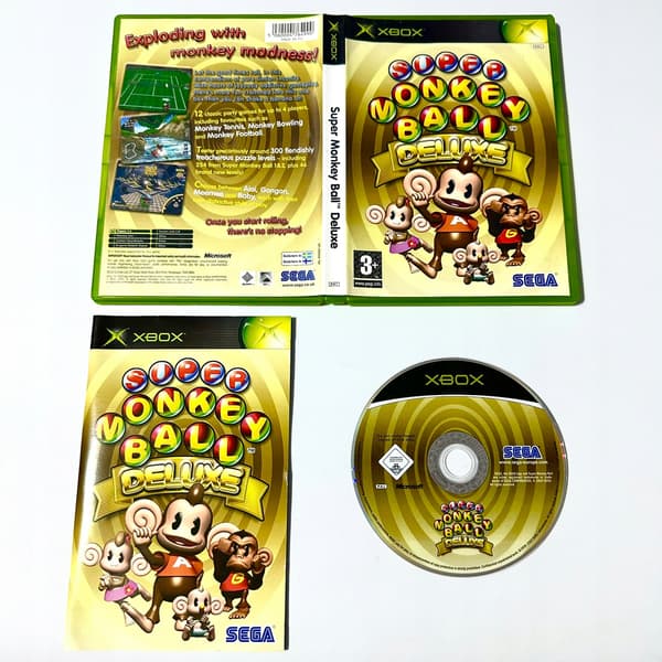 Super Monkey Ball Deluxe | XBOX | 3xA SET
