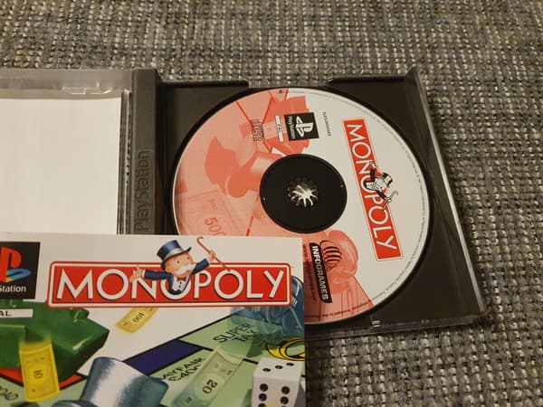 MONOPOLY PlayStation (PSX) boxed, PS1, 3xAAA