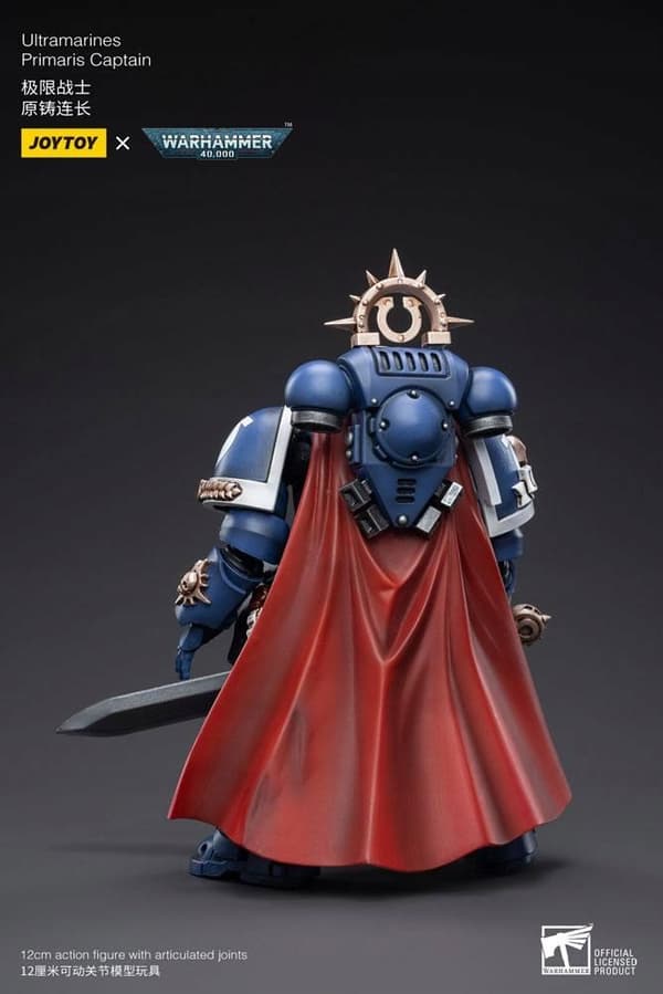 Ultramarines Primaris Captain Warhammer 40k 1/18 Scale 12 cm Figure