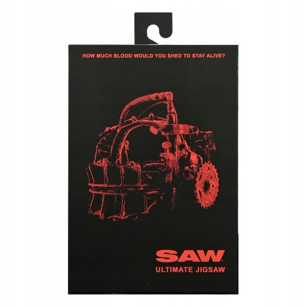 NECA Jigsaw Action Figure – Ultimate Jigsaw Killer, 18 cm, original