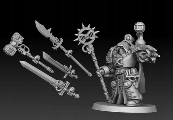 Aphothecary’s Silver Guardians |DMG Minis| – Replacement miniatures for D&D and GURPS