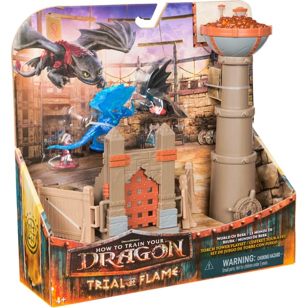 Spinmaster How to Train Your Dragon – Dragon Arena: Torch Tower Playset