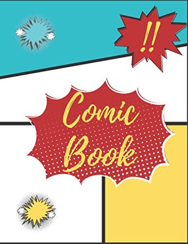 Comic Book: Draw Your Own Comics, Multi-Template Edition, 120 pages, large format