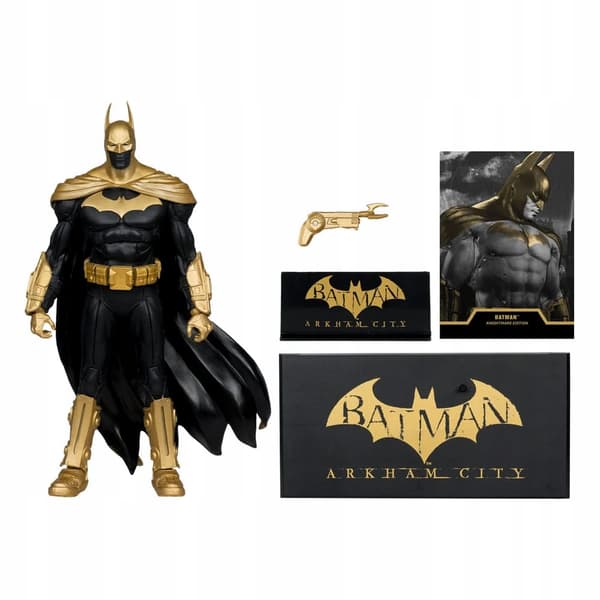 Batman Arkham City Knightmare Edition DC Multiverse Gold Label Figure