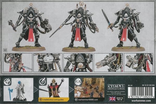 Adepta Sororitas Paragon-stridsdräkter