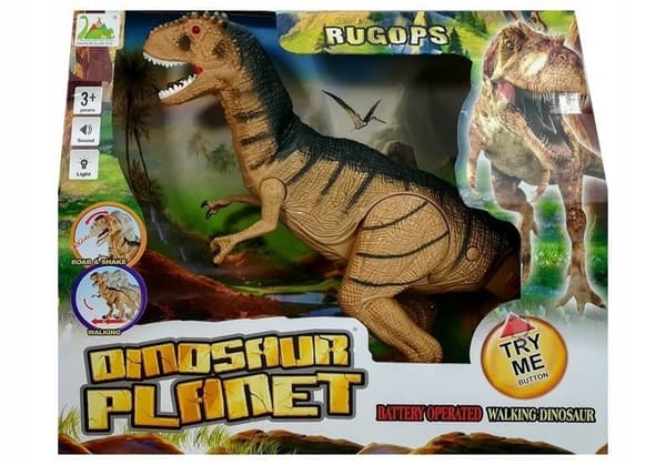 DINOSAUR MOVES, ROARS AND GLOWS – RUGOPS LEAN
