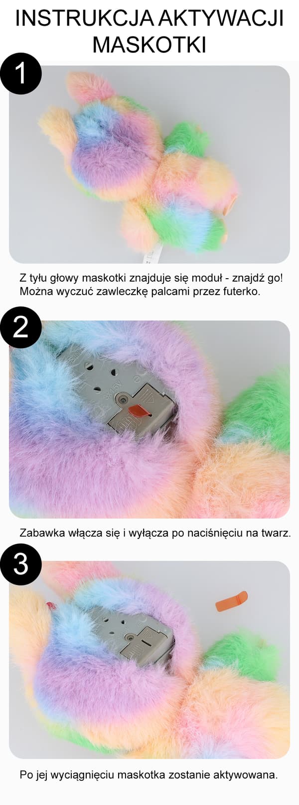 LABUBU SURPRISE KEYRING TOY – INTERACTIVE SINGING la bubu
