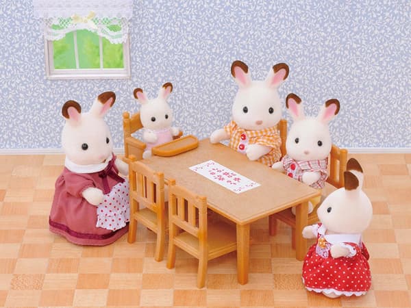 Sylvanian Families Dining Room Set 2933 4506