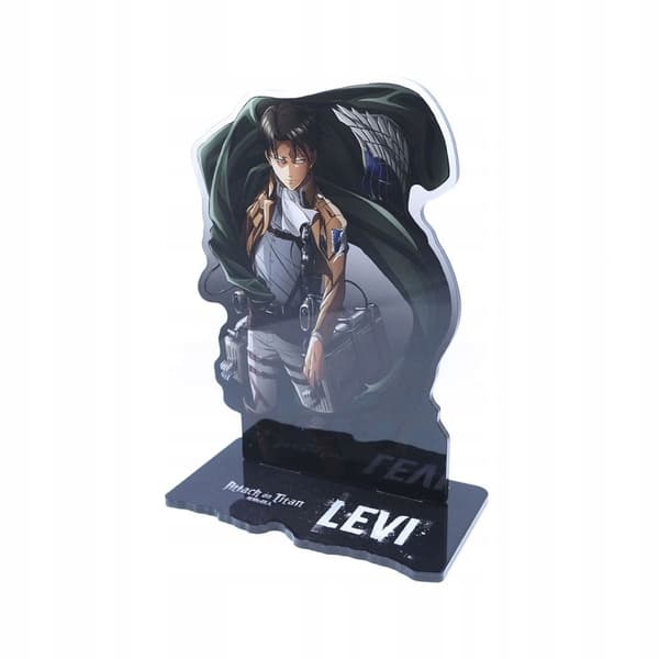 Attack on Titan Acrylic Levi Battle-Ready Minifigures, 18 cm