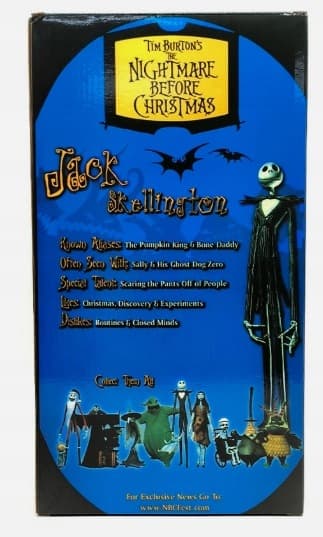 Jack Skellington skeleton figurine