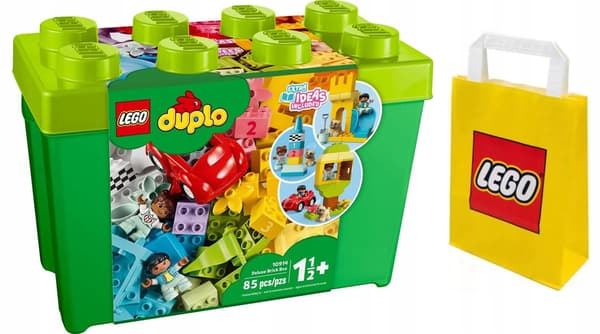 LEGO DUPLO 10914 Deluxe Brick Box + LEGO BAG