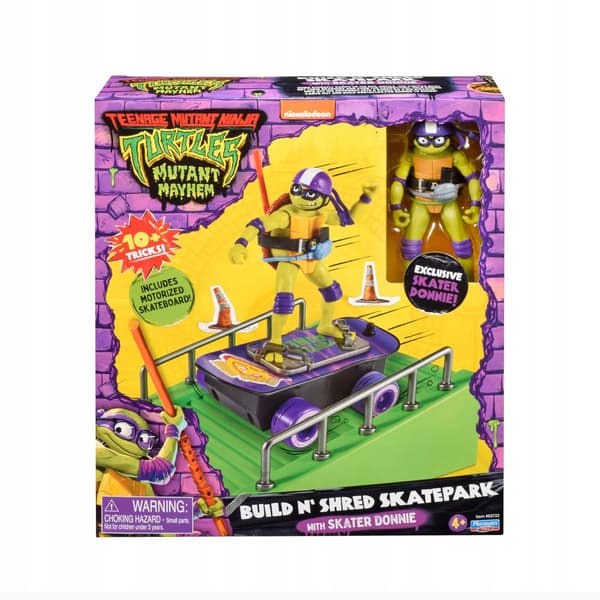 NINJA TURTLE SKATE PARK Donatello, figurine