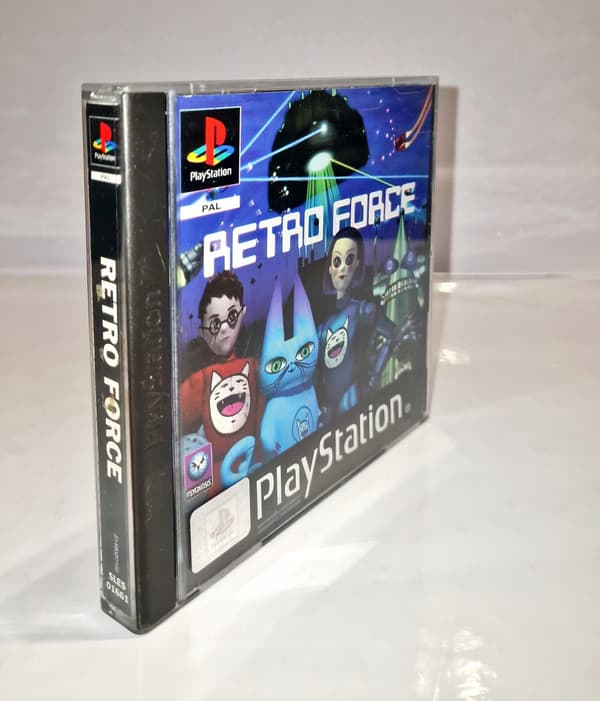 RETRO FORCE PSX 3XA game – well-preserved disc -5