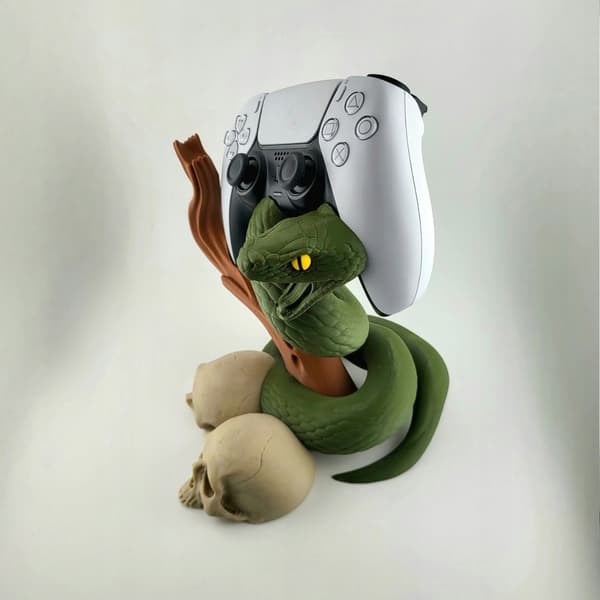 PS5 Controller Stand – Premium 3D Snake