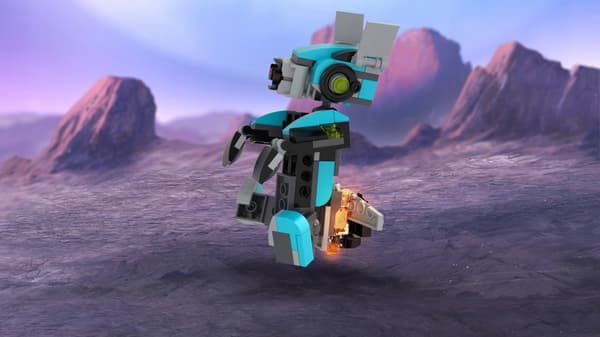 LEGO CREATOR 31062 Glowing Explorer Robot – ONE-OF-A-KIND