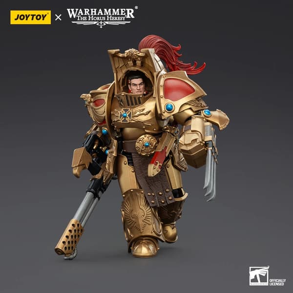 JoyToy Legio Custodes Aquilon Terminator Squad with Infernus Firepike