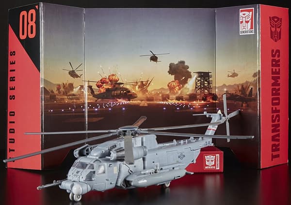 LARGE Studio Series Transformers Blackout Helicopter Figure
