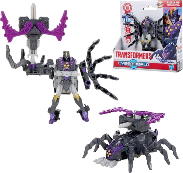 HASBRO Transformers Cyberworld Airachnid Figure