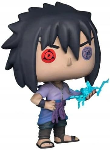 NARUTO SHIPPUDEN SASUKE UCHIHA RINNEGAN POP CHASE FIGURE WITH PROTECTIVE CASE