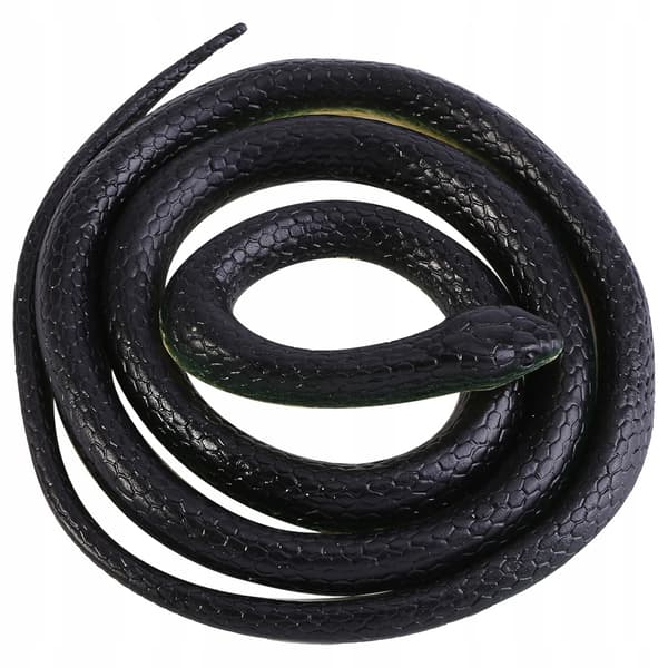 SOFT RUBBER SNAKE TOY, 130 CM