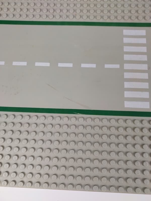 Lego building plates – streets, 32x32, model set, 4 pieces, P049