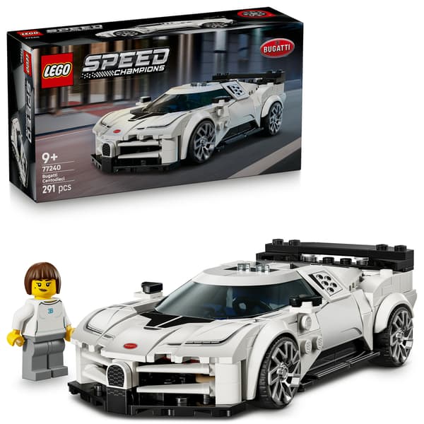 LEGO Speed Champions 77240 Bugatti Centodieci Hypercar + PDF CATALOGUE