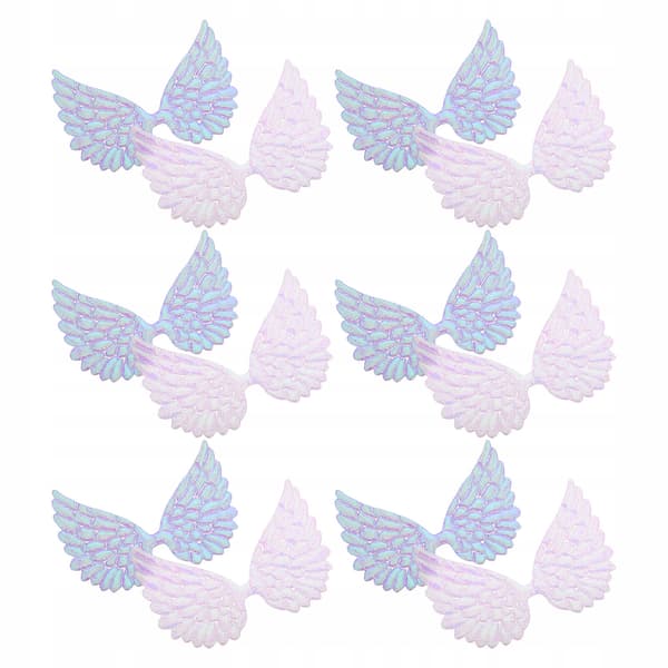 20 mini plastic wings for decoration