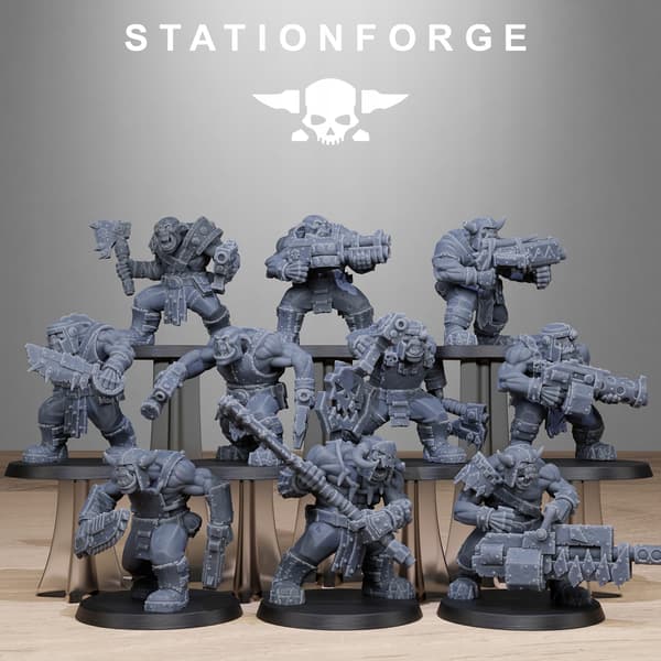 Orkaz Bros Infantry – x10