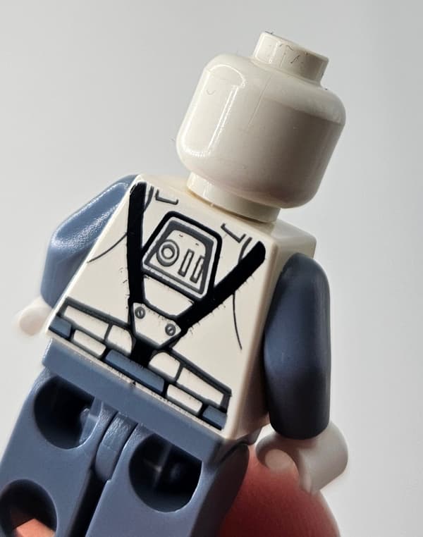 Lego Star Wars minifigure sw0281 Clone Trooper V-wing Pilot (Phase 2) DEFECT /
