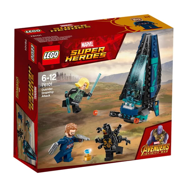 LEGO Super Heroes 76101 The Outriders’ Ship Attack