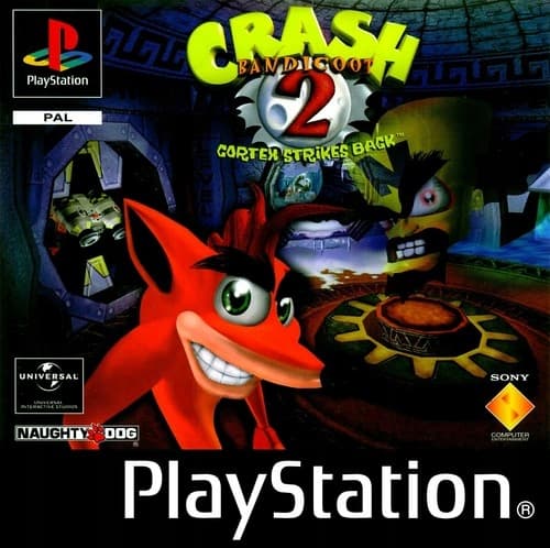 Crash Bandicoot 2: Cortex Strikes Back for PlayStation (PSX)